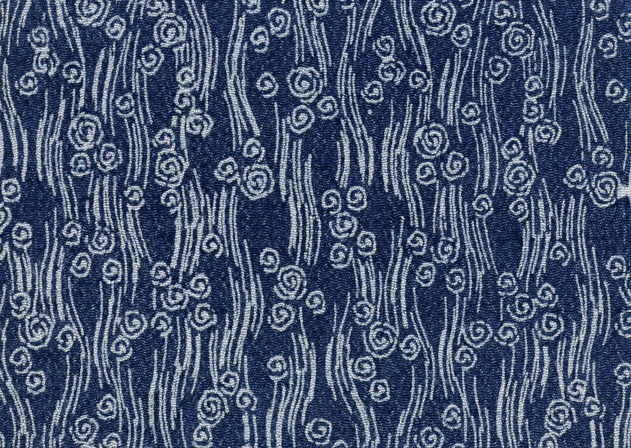 藍印花布 植物紋樣與扎染蠟染技藝的華美交融